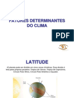 Fatores Deter Min Antes Do Clima