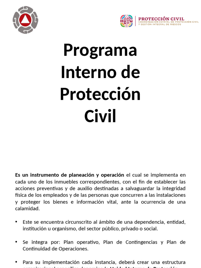 UIPC | PDF | Defensa Civil