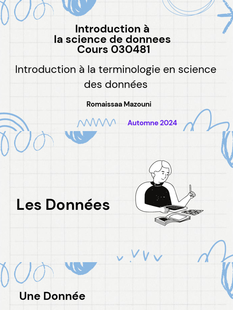 Introduction à la science des données | PDF | Big data | Science des ...