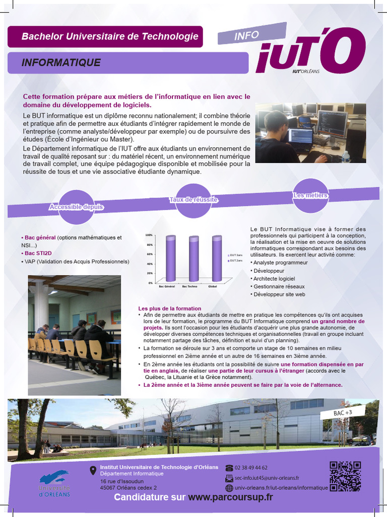 BUT Informatique à Orléans : Formation et Métiers | PDF | Informatique ...