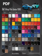 3M 3630 Translucent Vinyl Color Chart | PDF | Red | Blue