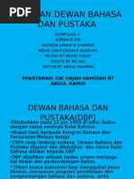 PEMBENTANGAN Peranan DBP