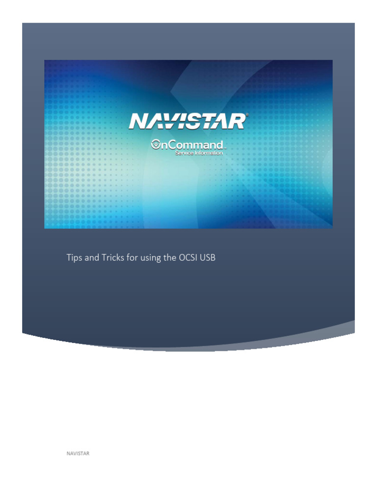 OCSI USB User Guide and Tips | PDF | Button (Computing) | Software