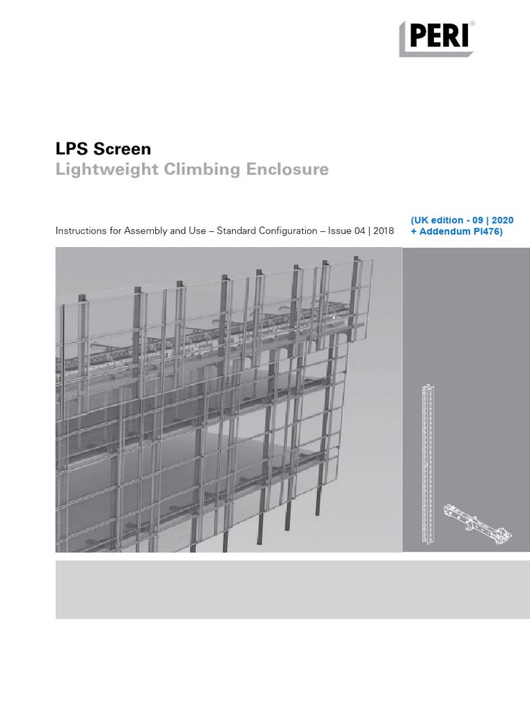 LPS Screen Assembly Instructions | PDF | Screw | Safety