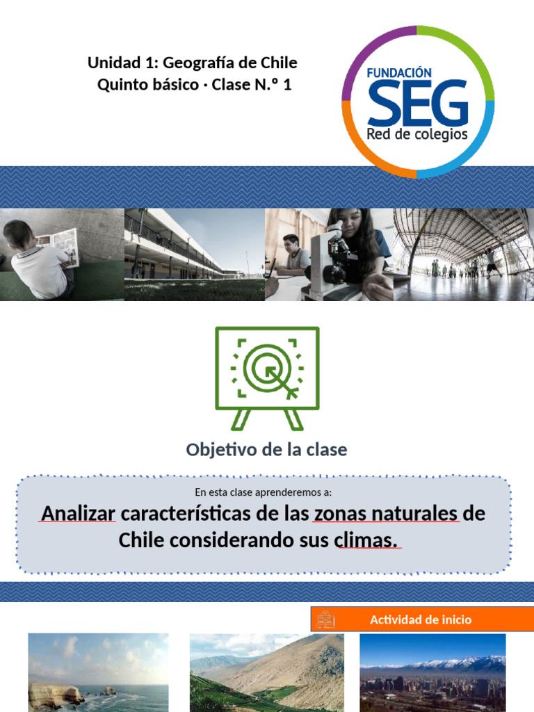 Zonas Naturales de Chile para Quinto Básico | PDF | Chile | Clima