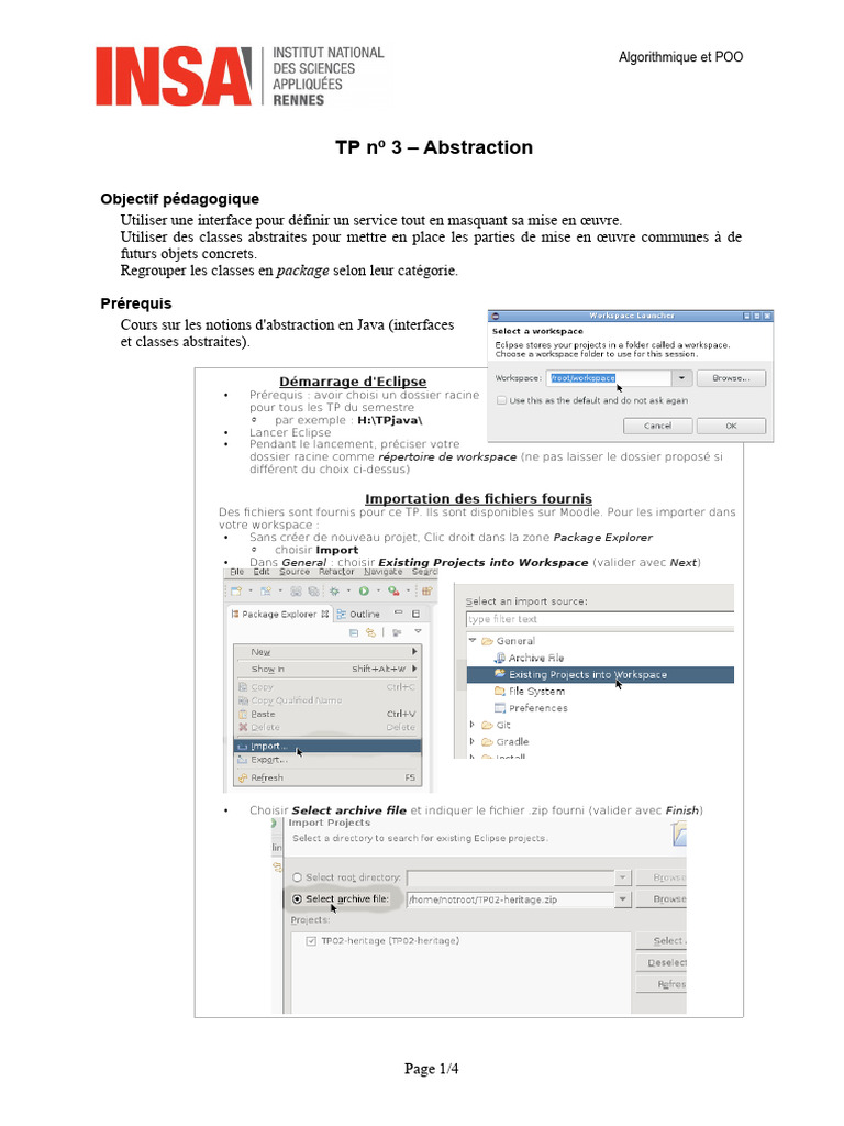Abstraction en POO : Interface Pile | PDF | Java (Langage de ...