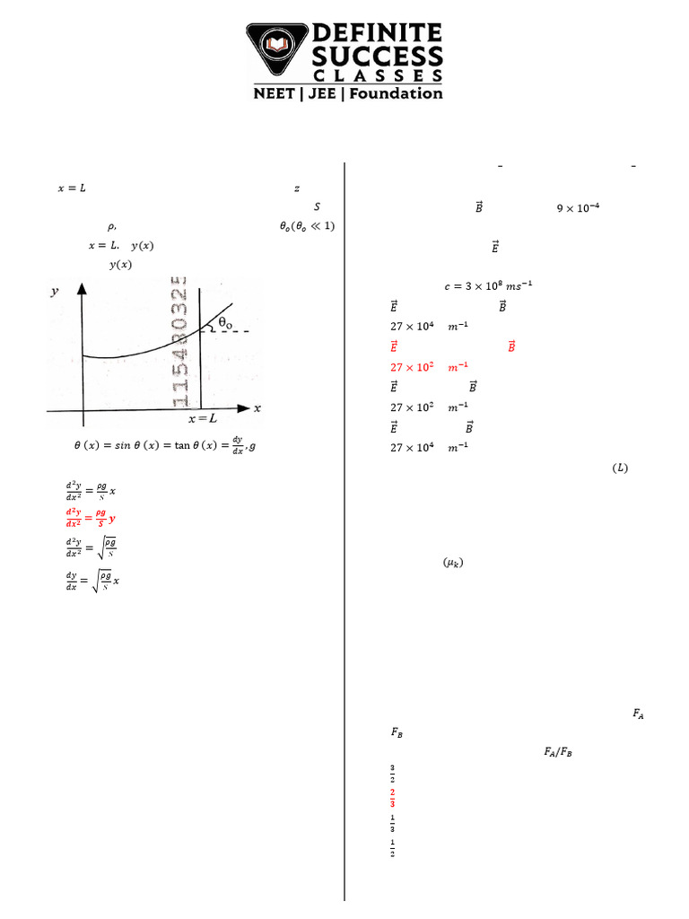 NEET 2025 Code 45 Answer Key & Solutions | PDF | Polarization (Waves ...