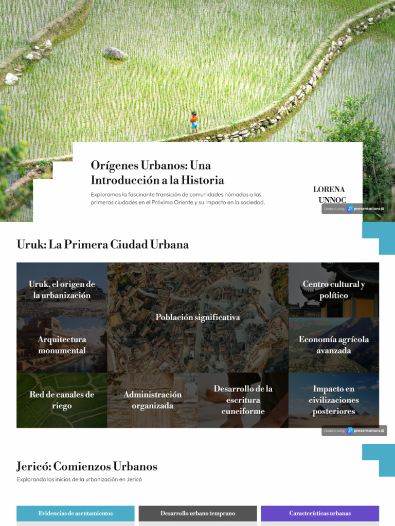 Origins of The First Cities in History | PDF