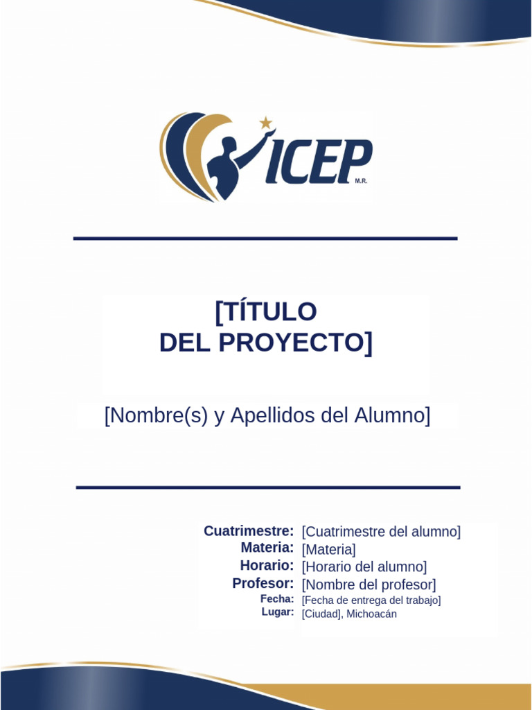 Portada Institucional ICEP | PDF