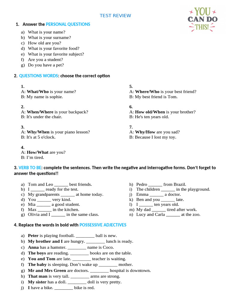 TEST1 REVIEW - Teens 1 | PDF | Linguistic Morphology | Linguistics