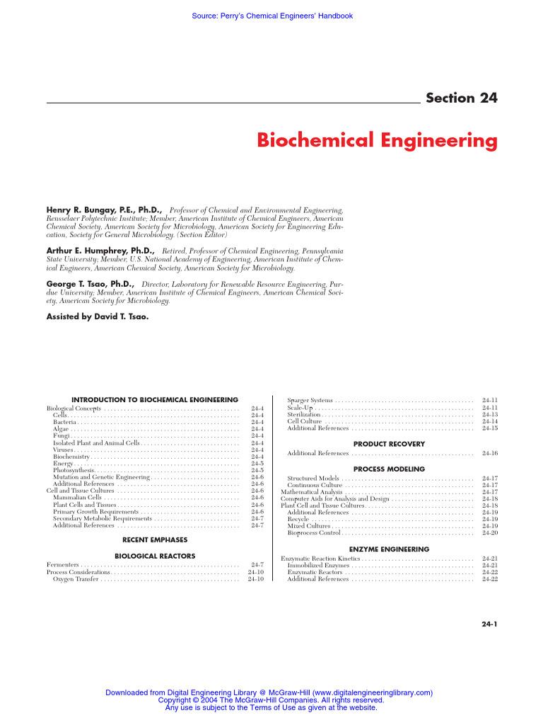 Biochemical Engineering | PDF | Bacteria | Bacteriophage