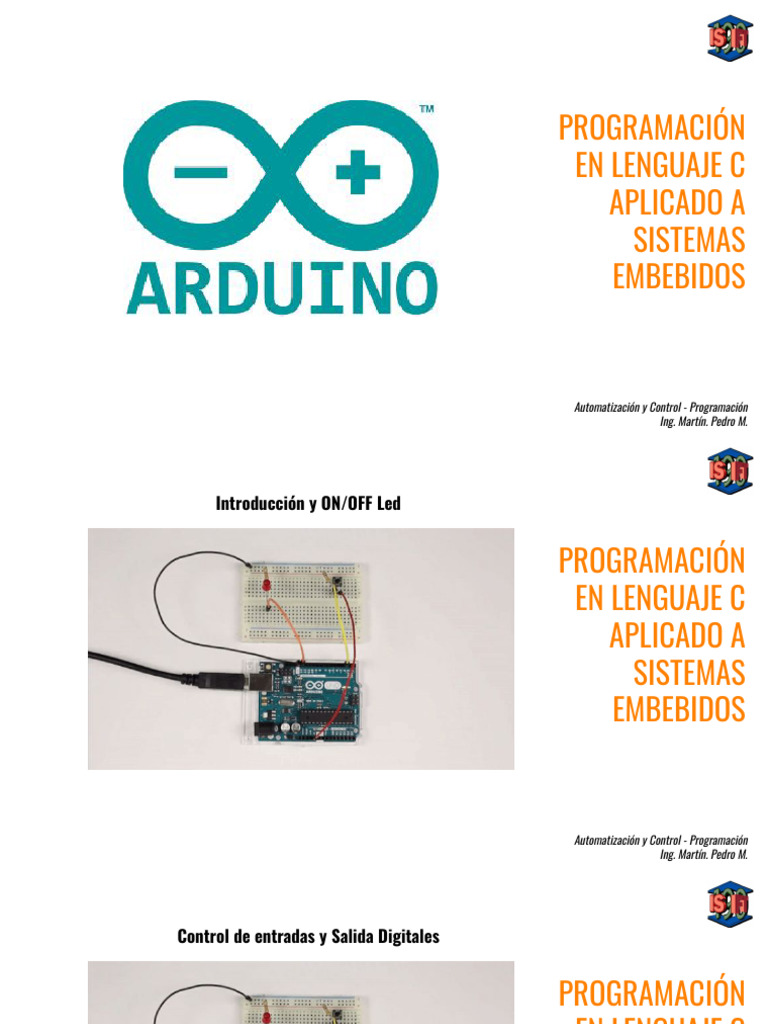 arduino uno | PDF | Sistema Integrado | C (lenguaje de programación)