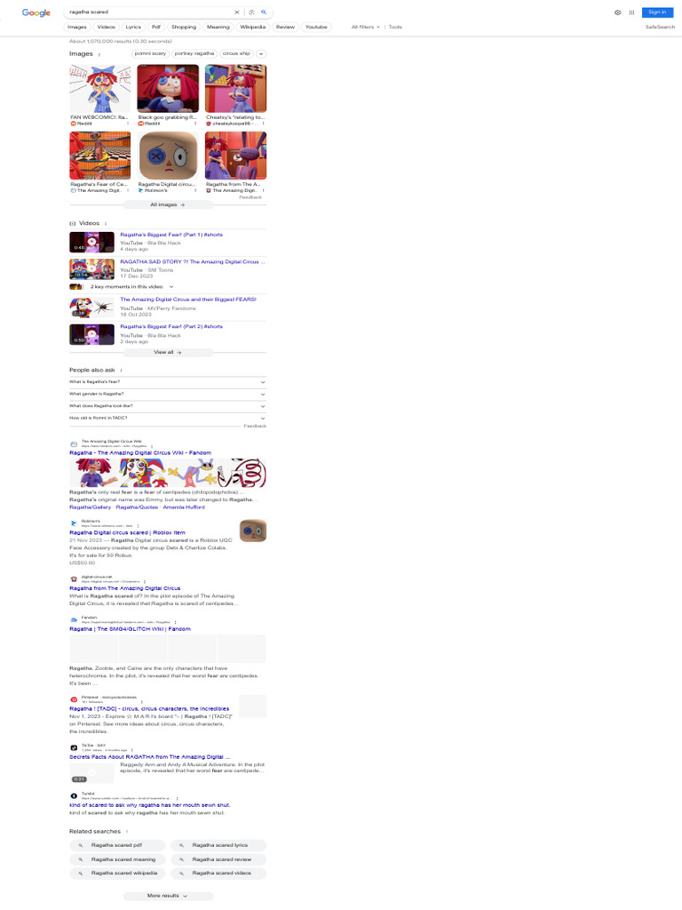 Ragatha's Fear of Centipedes Explained | PDF