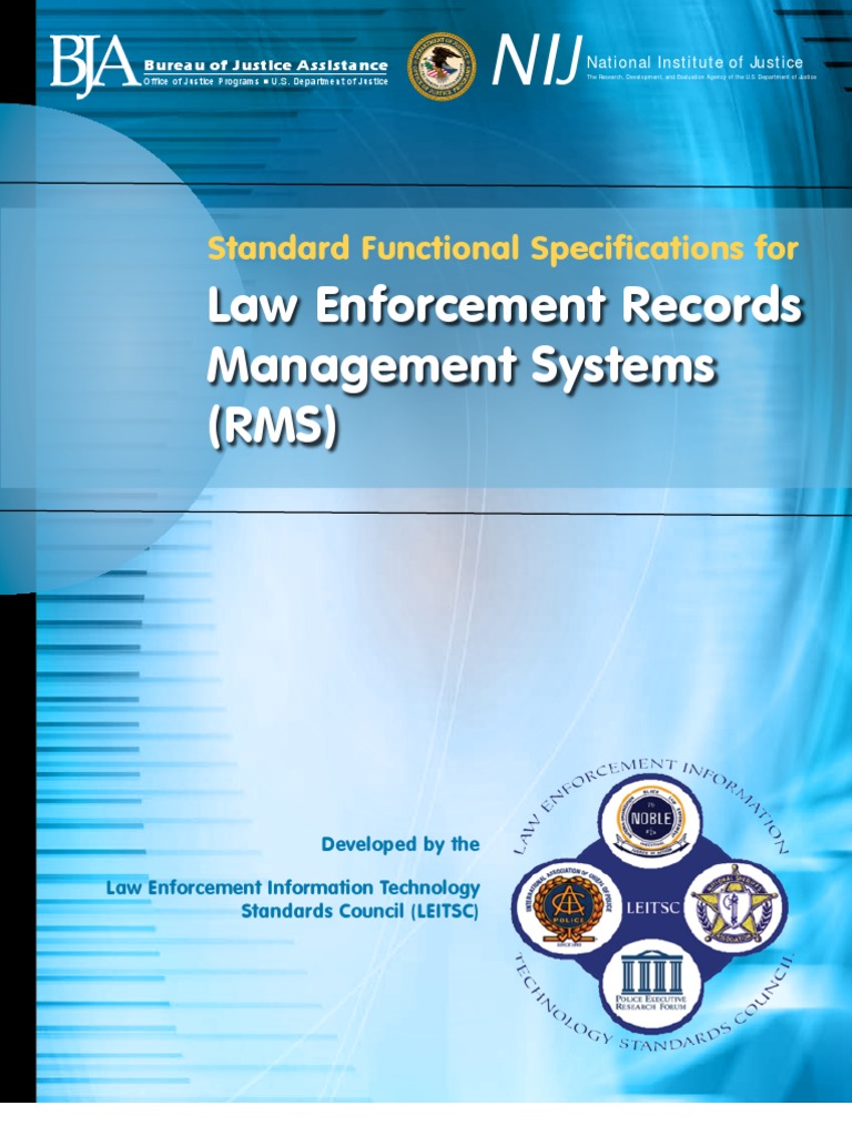 LEITSC Law Enforcement RMS Systems Unified Modeling Language Search Engine Indexing