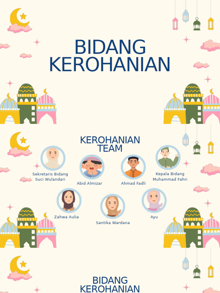 Program Kerja Divisi Kerohanian | PDF