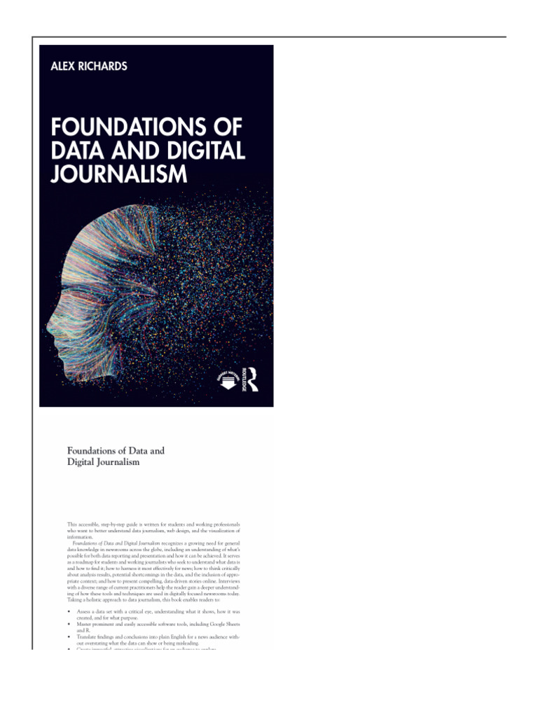 Foundations of Data and Digital Journalism | Alex Richards | Taylor & | PDF