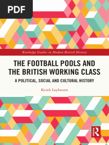 The Football Pools and the British Working Class A Political, Social and Cultural History (Keith Laybourn) 