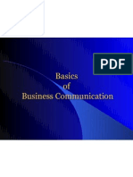 Basics of Business Communication