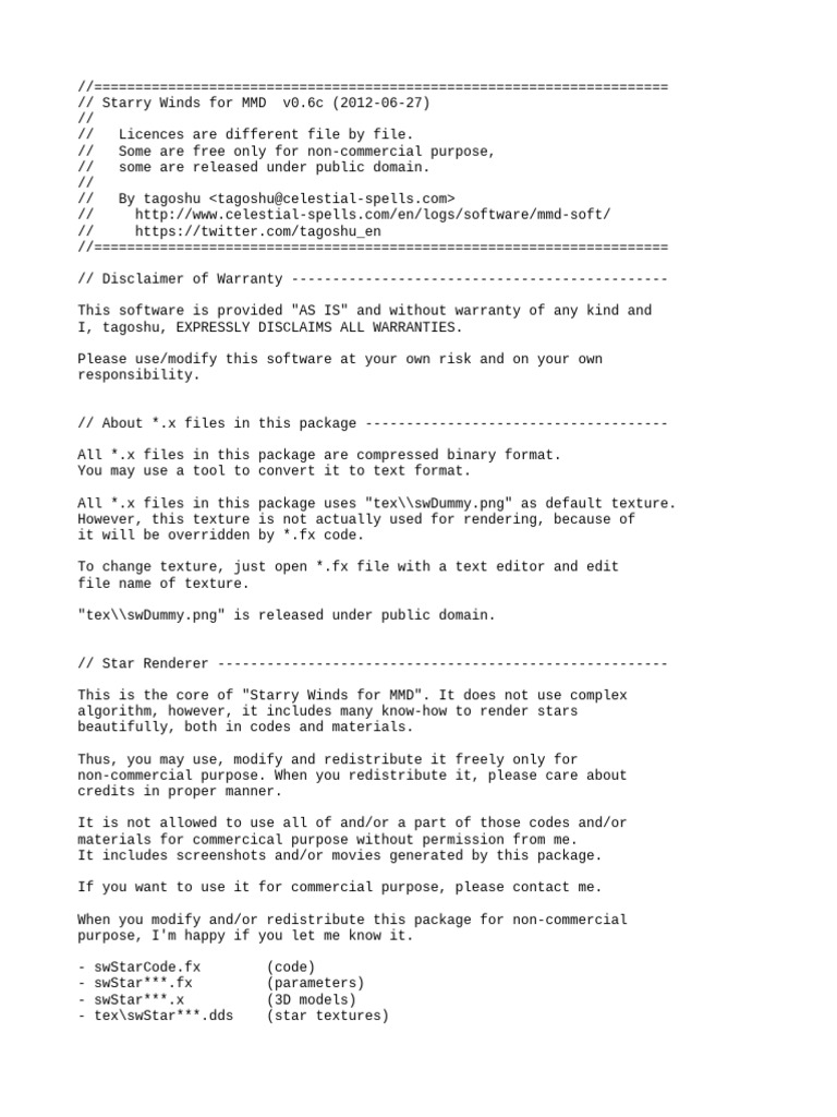 Swfiles en | PDF | Stars | Texture Mapping