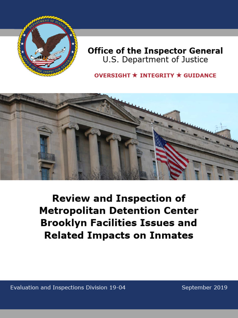 Httpsoig Justice Govreports2019e1904 PDF | PDF | Federal Bureau Of ...