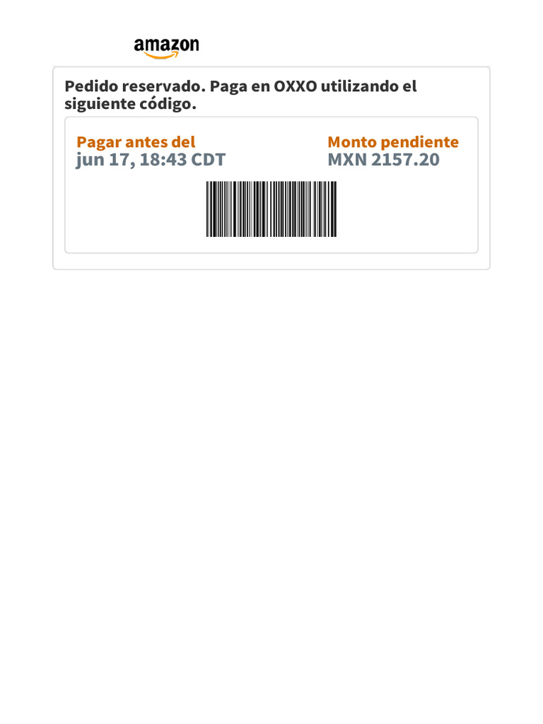 Codigo de Barras de Amazon | PDF