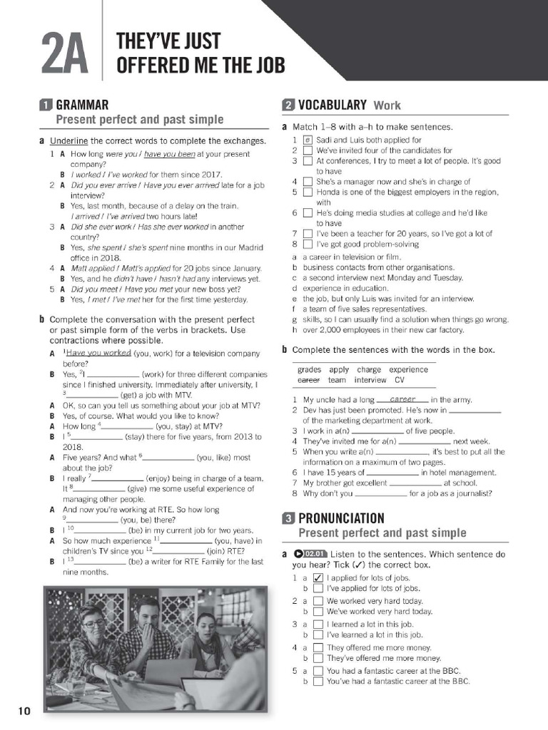 Unit 2 - Workbook B1+ | PDF