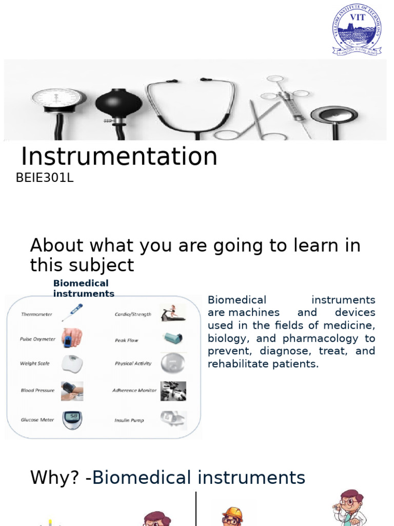 1 - 1introduction To Bio-Mdecial Instrument | PDF