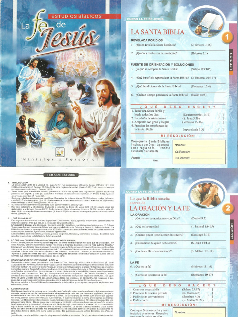 La Fe de Jesus | PDF