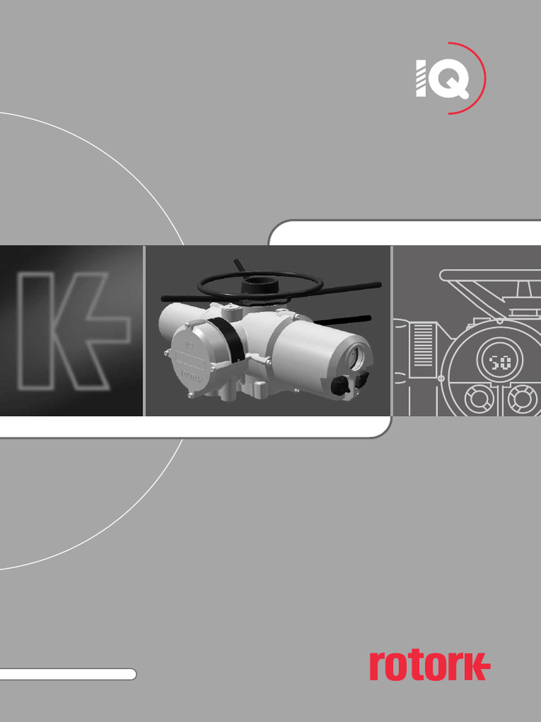 Rotork IQ Range Overview and Specs | PDF | Electric Motor | Actuator