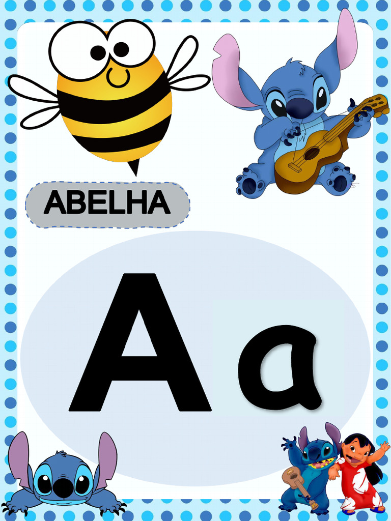 Alfabeto Lilo e Stitch Ok | PDF