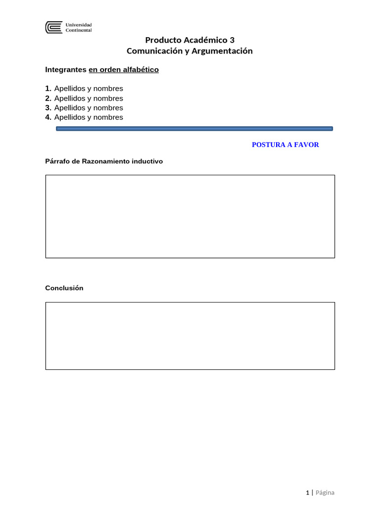 Comunicación y Argumentación Académica | PDF