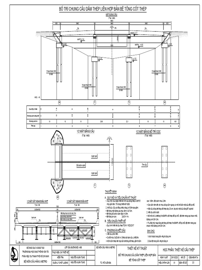 Dam Thep Lien Hop 28.4m V2 A3 | PDF