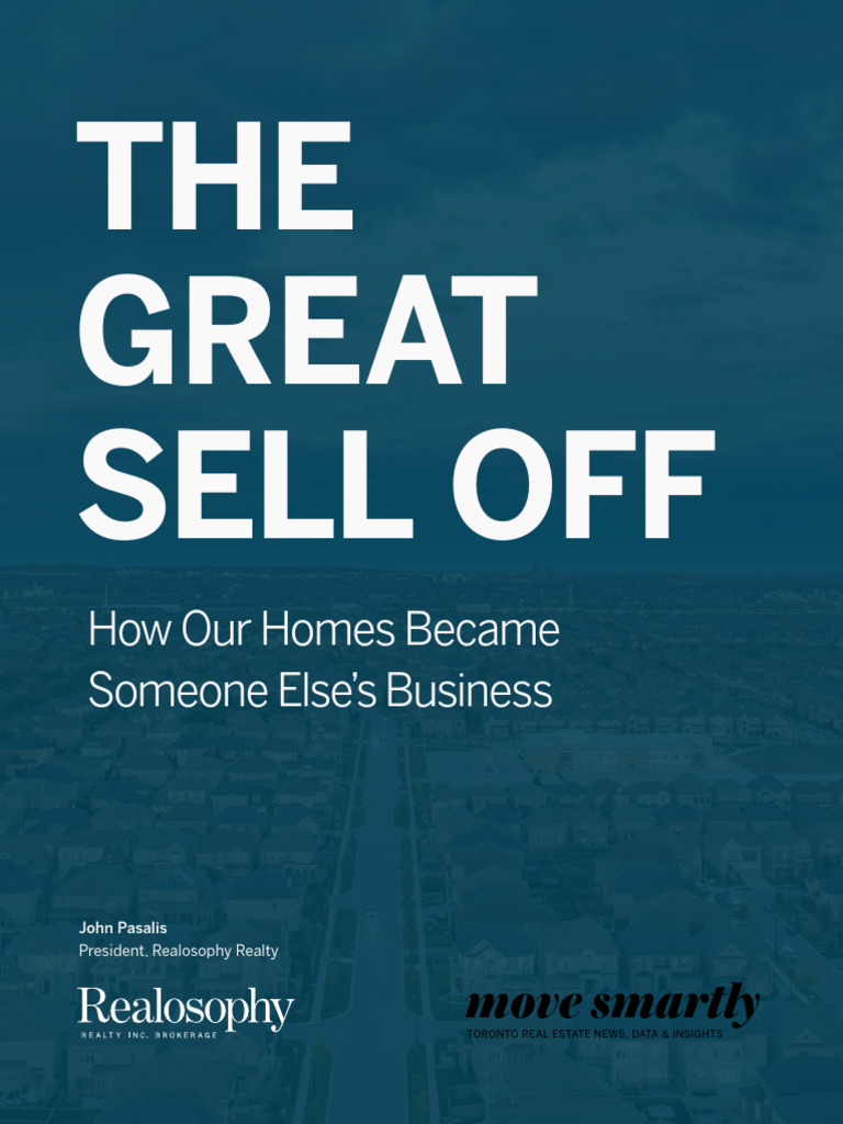 The Great Sell Off: Housing as Investment | PDF | Mortgages | Home ...