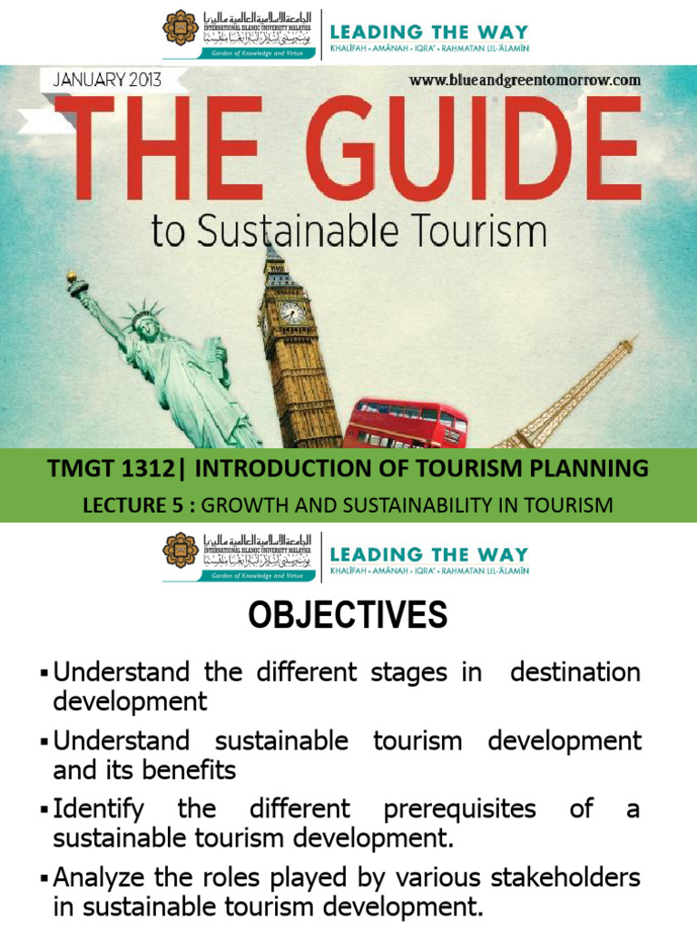 Lecture 5 - Growth and Sustainability in Tourism - 241103 - 092632 ...