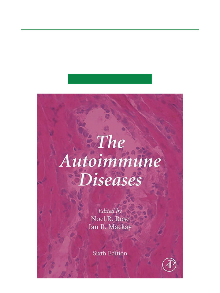 The Autoimmune Diseases, 6th Edition | PDF | Immune System | Antigen