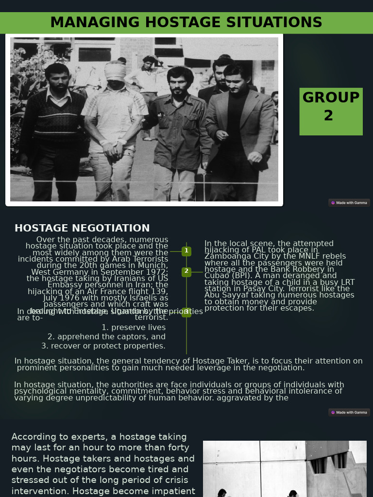 Managing Hostage Situations | PDF | Paranoia | Delusion