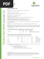 COLFLO® 67 Modified Starch Overview | PDF | Starch | Food Industry