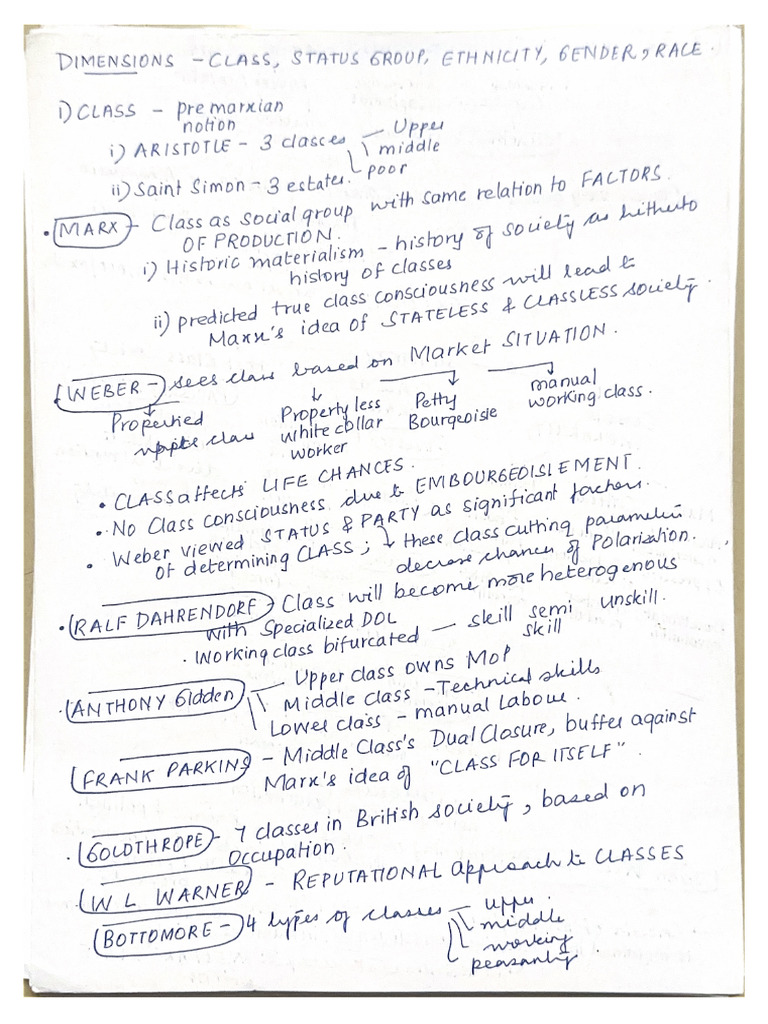 5.3 Dimensions of Stratification | PDF