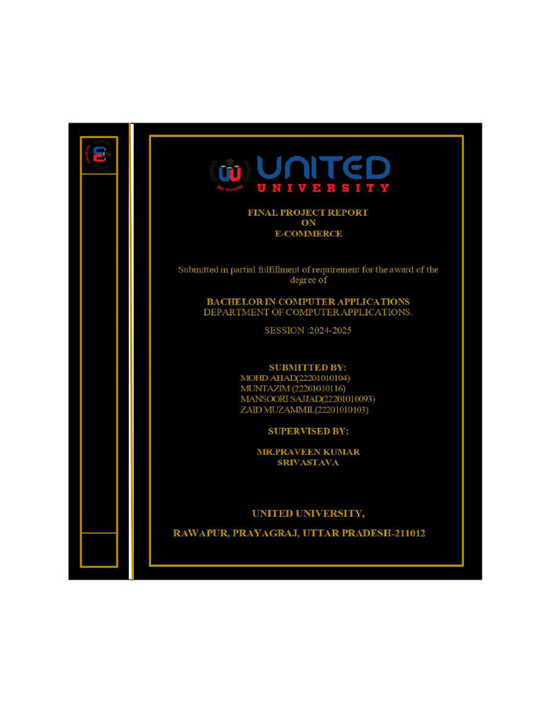 1 Page Project | PDF