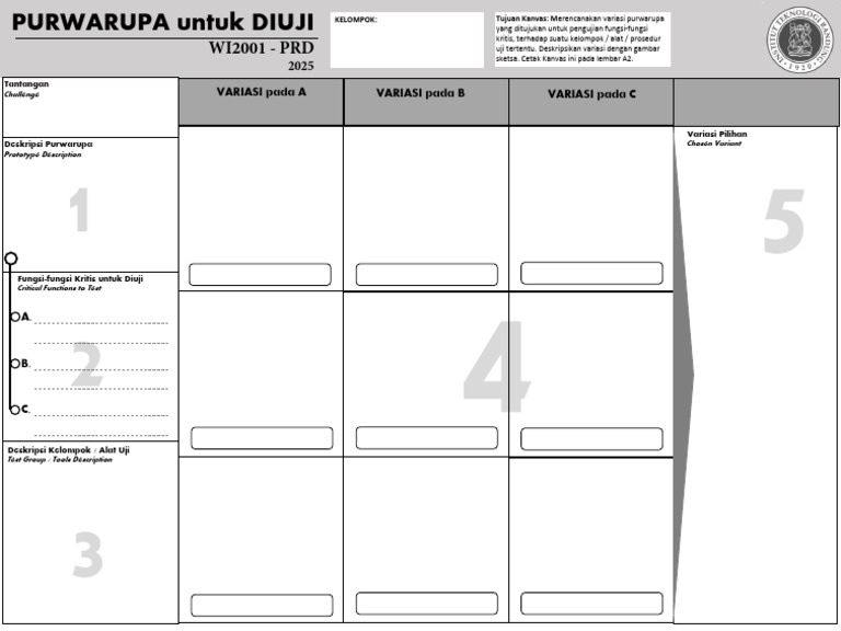 Purwarupa Uji Fungsi Kritis 2025 | PDF