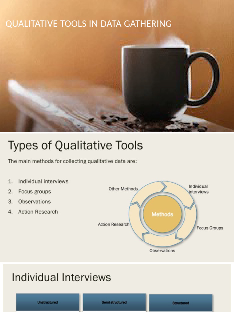QUalitative Tools in Data Gathering | PDF