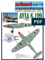 (Marek - 2003-12) Paper Card Models Avia - S-199 - IAF
