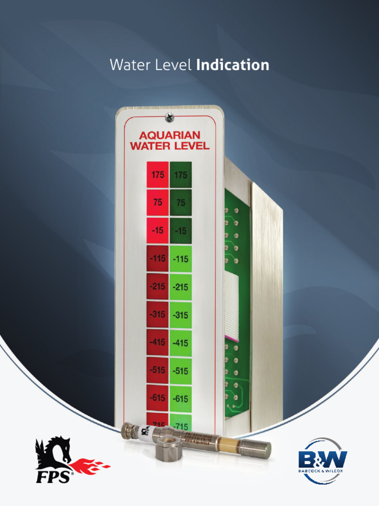 Aquarian 3000Mini Level Indication System | PDF | Valve | Boiler