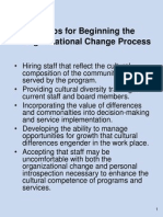 Steps For Beginning The Organizational Change Process