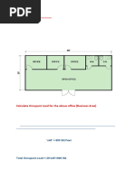 Occupant Load Calculation Guide | PDF