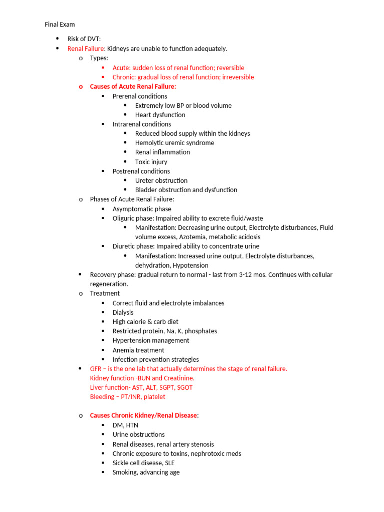 Understanding Renal Failure and Its Impacts | PDF | Kidney | Clinical ...