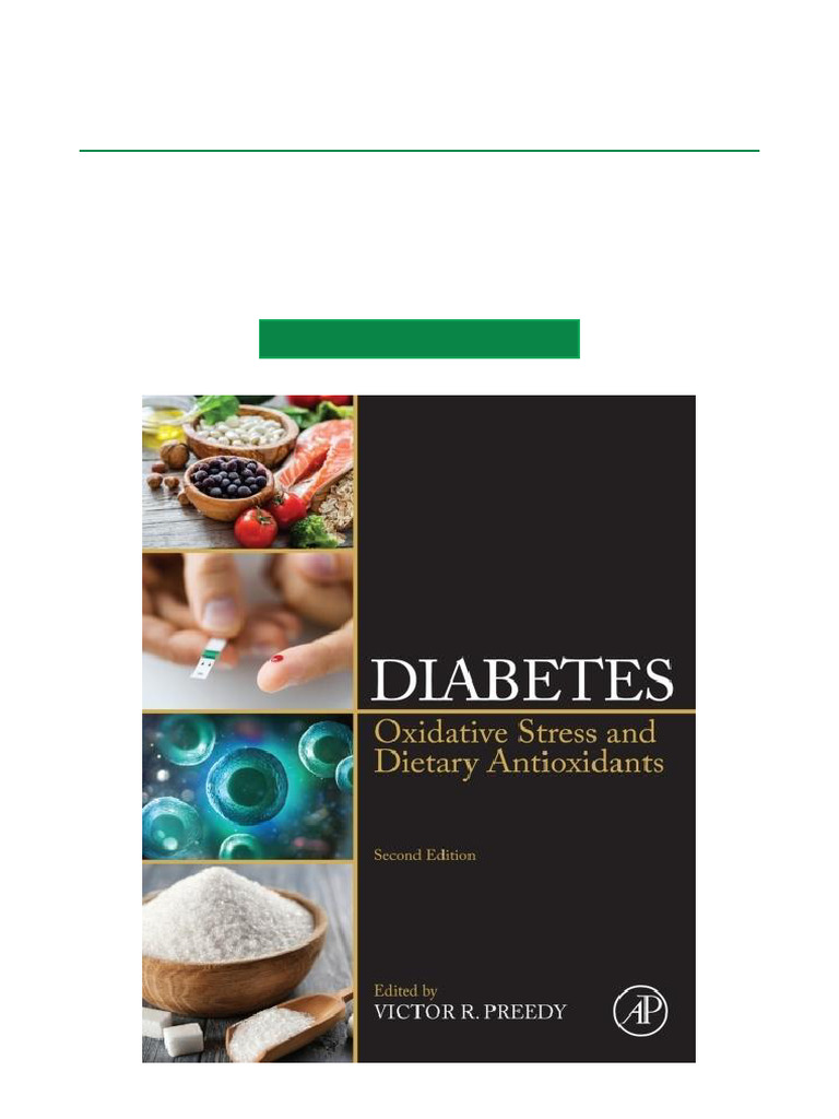 Diabetes Oxidative Stress and Dietary Antioxidants - 2nd Edition ...