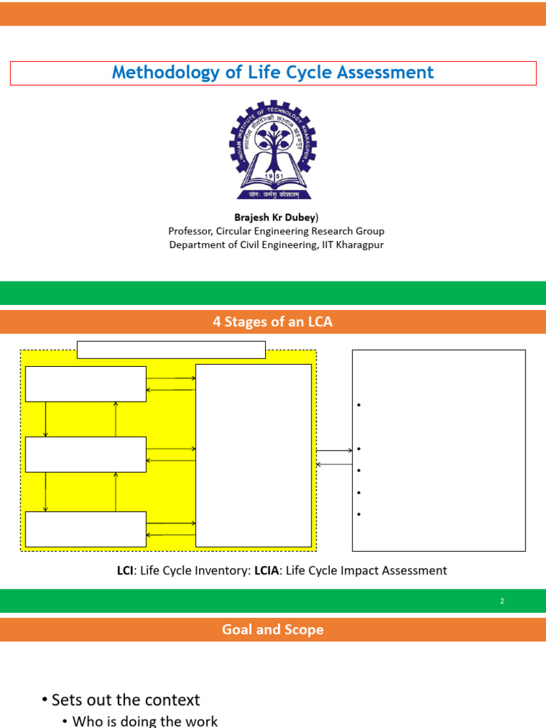 Life Cycle Assessment Methodology | PDF | Life Cycle Assessment ...