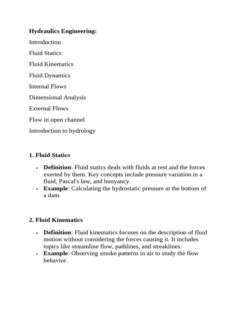 Fundamentals of Hydraulics Engineering | PDF | Fluid Mechanics | Fluid ...