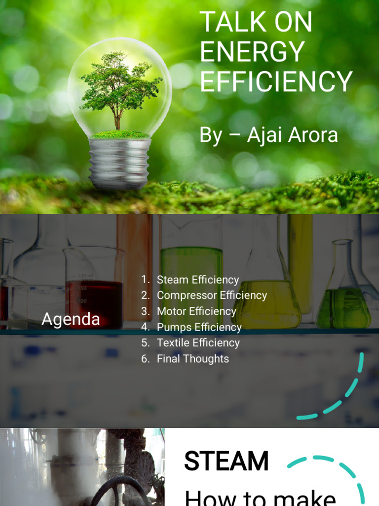 Energy Efficiency Strategies in Industry | PDF | Electric Motor | Pump
